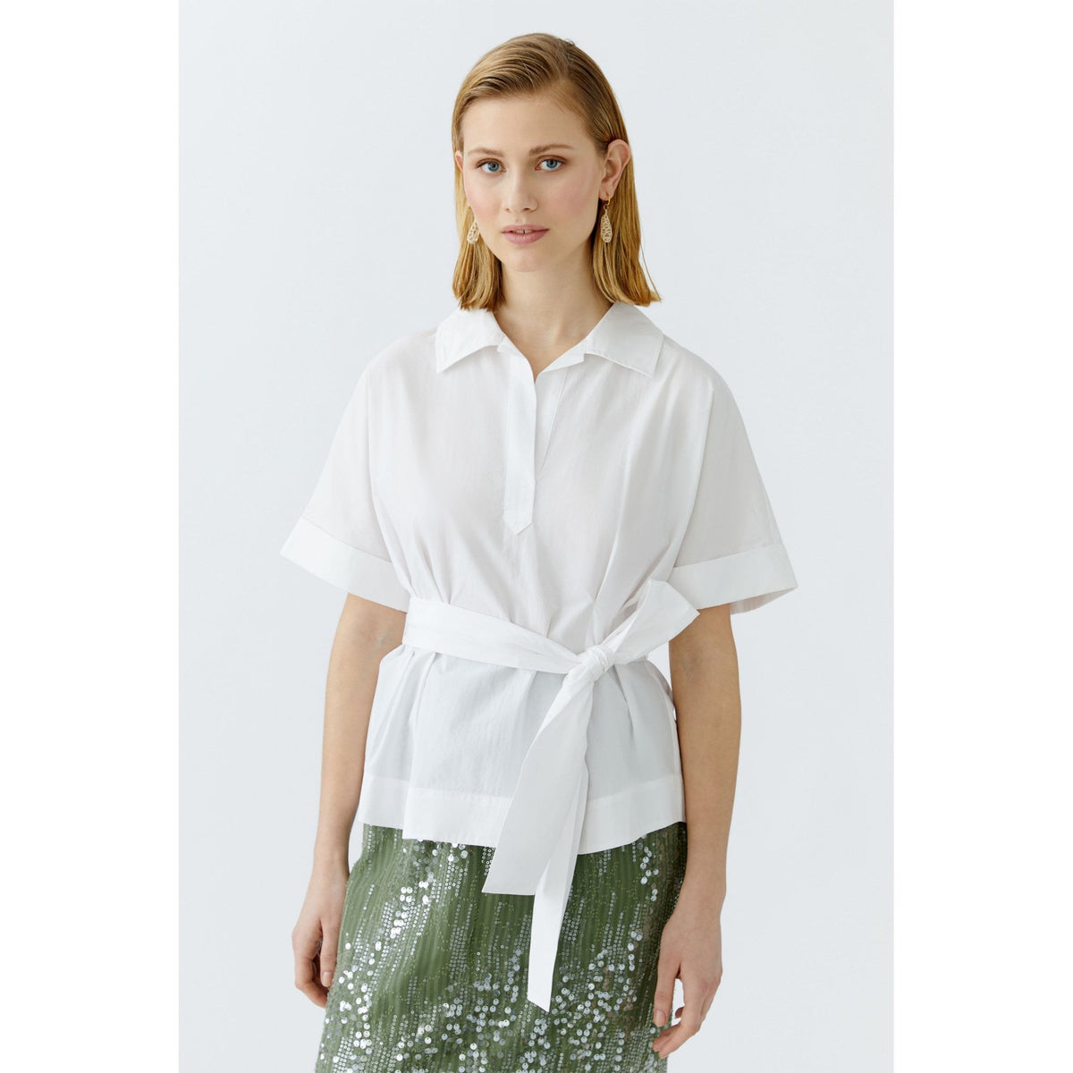 Tie Waist Blouse