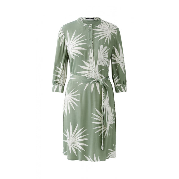 Belted Viscose Dress
