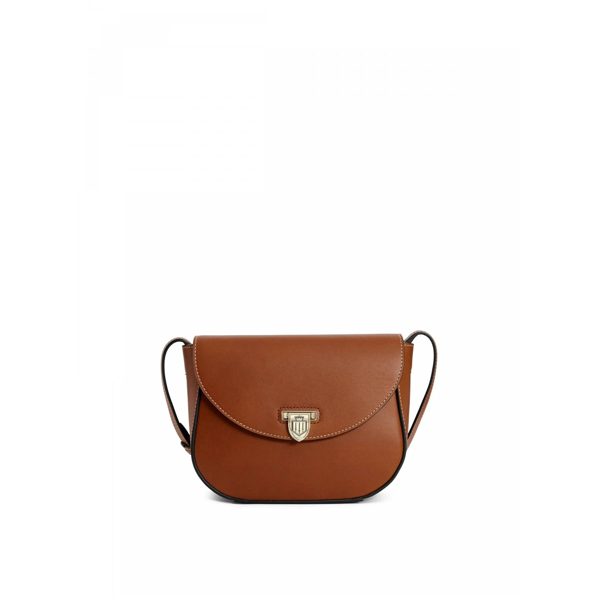 Blenheim Tan Leather Saddle Bag
