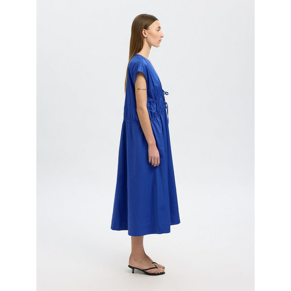 Tie Front Midi Dress