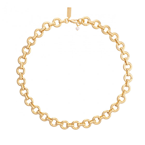 Chubby Link Choker Necklace