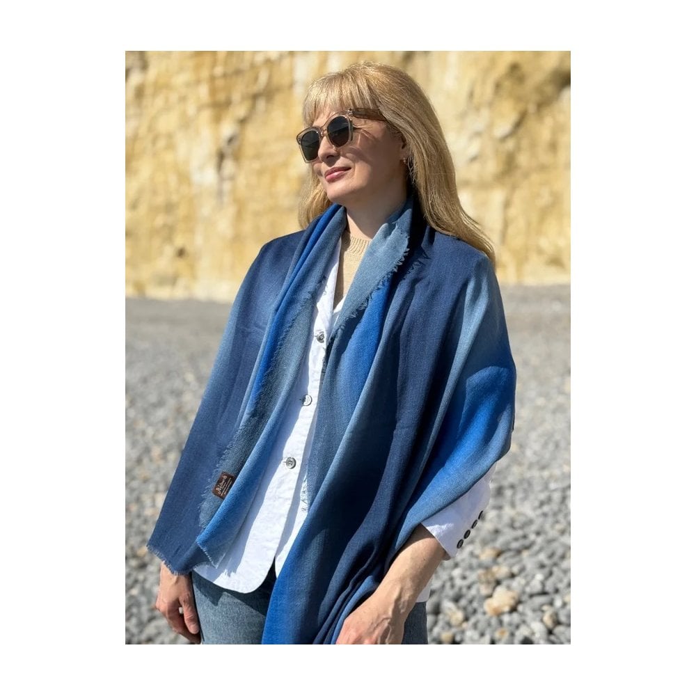 Teddington Wool & Modal Ombre Scarf
