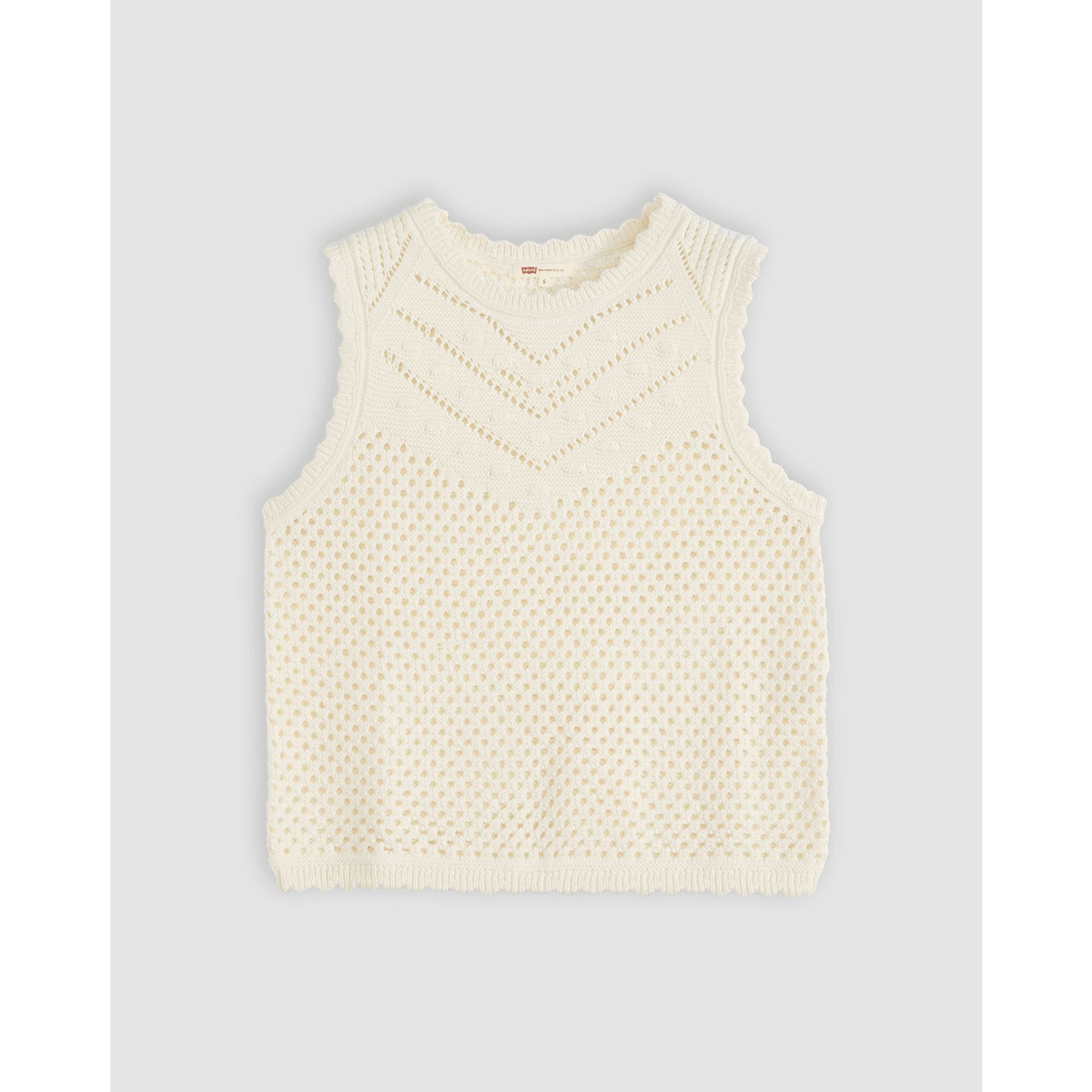 Adrienne Crochet Tank Top