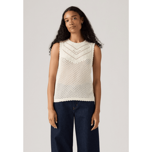 Adrienne Crochet Tank Top