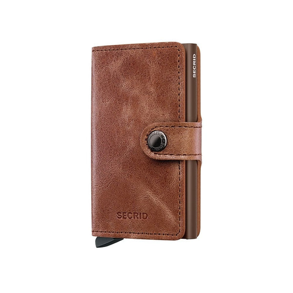 Miniwallet - Vintage Cognac-Brown