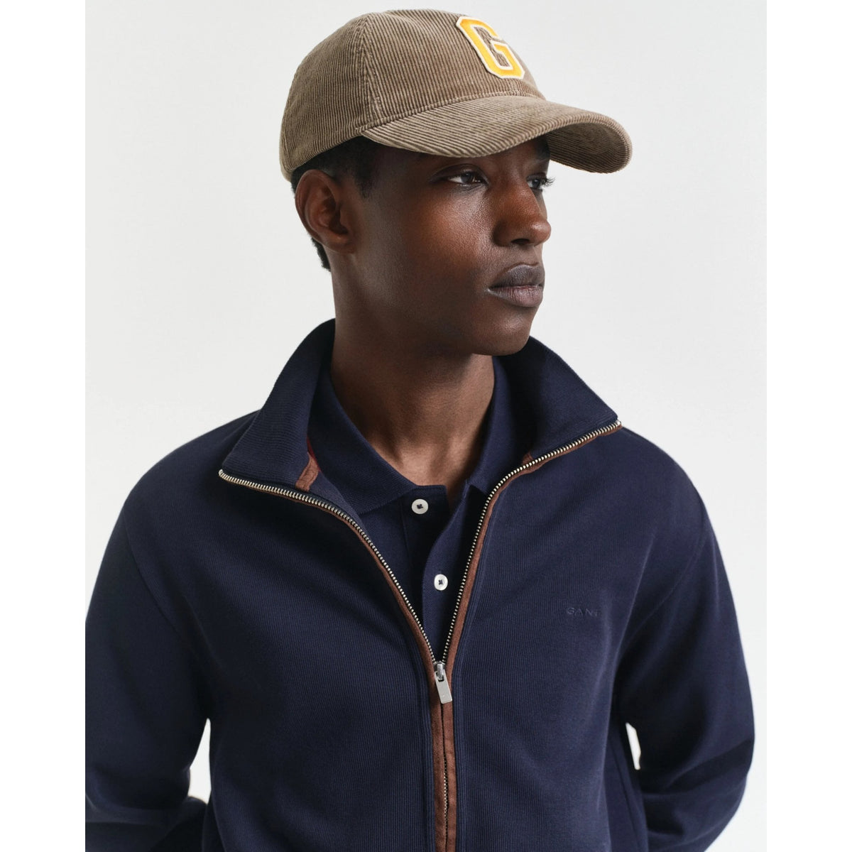Sacker Rib Zip Cardigan