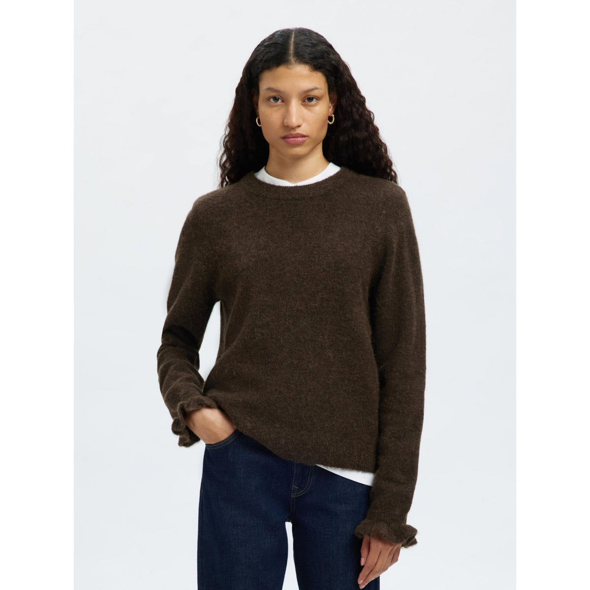 Lulu Frill Cuff Jumper