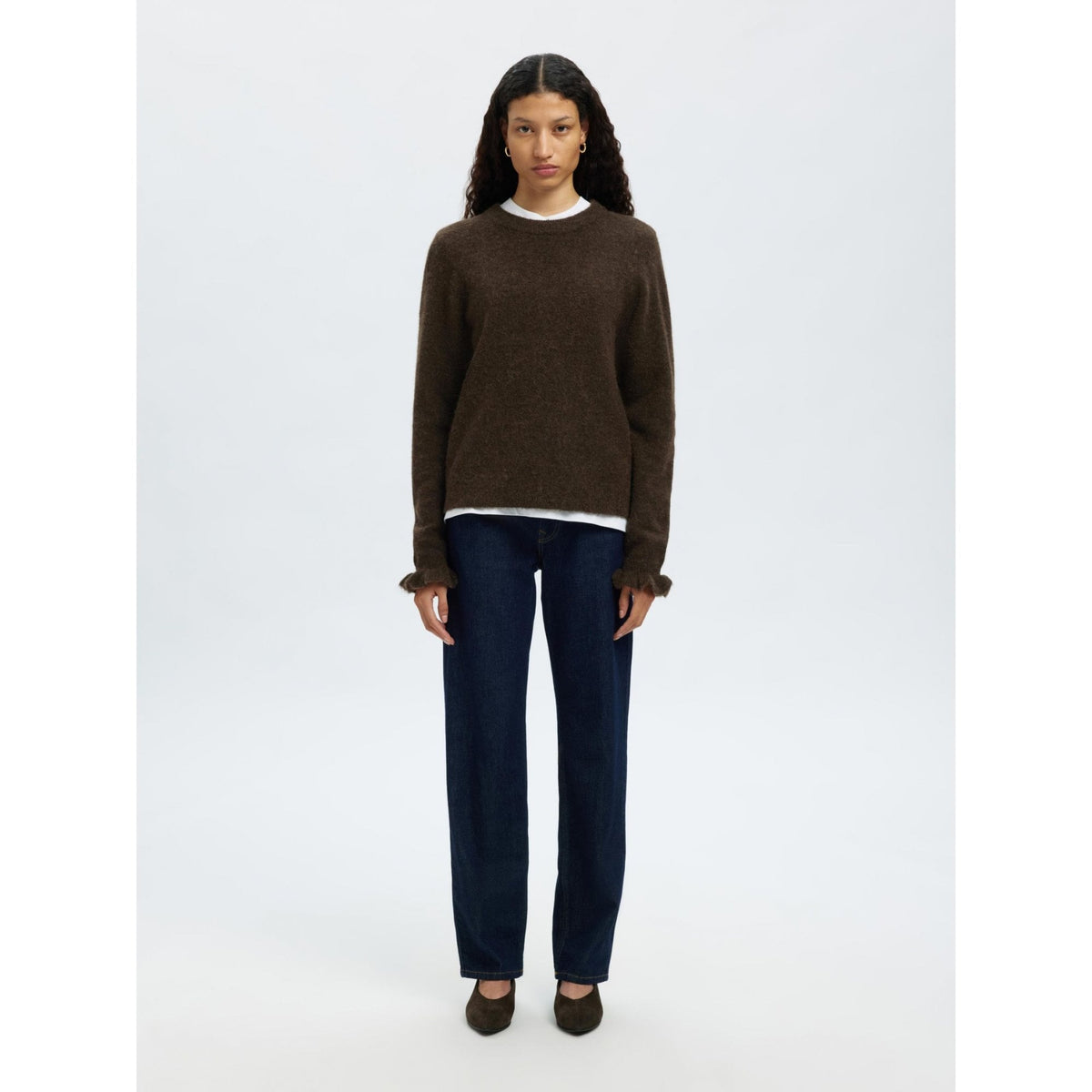 Lulu Frill Cuff Jumper