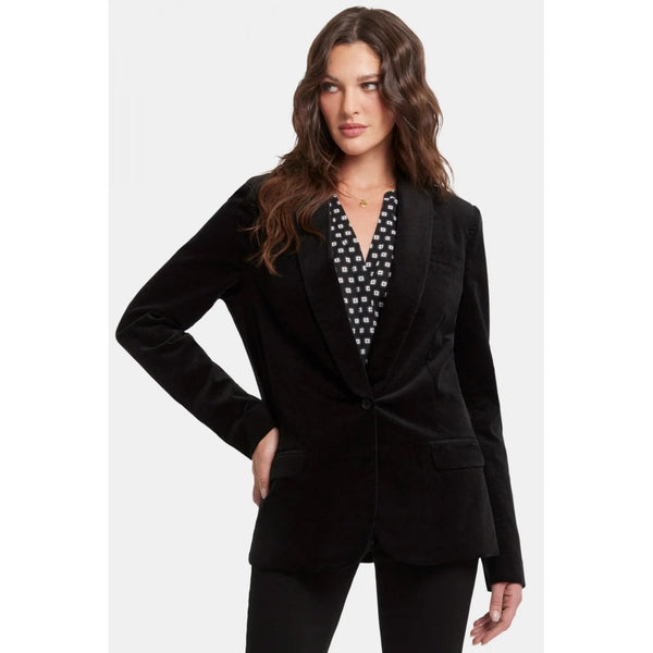 Tuxedo Velveteen Jacket
