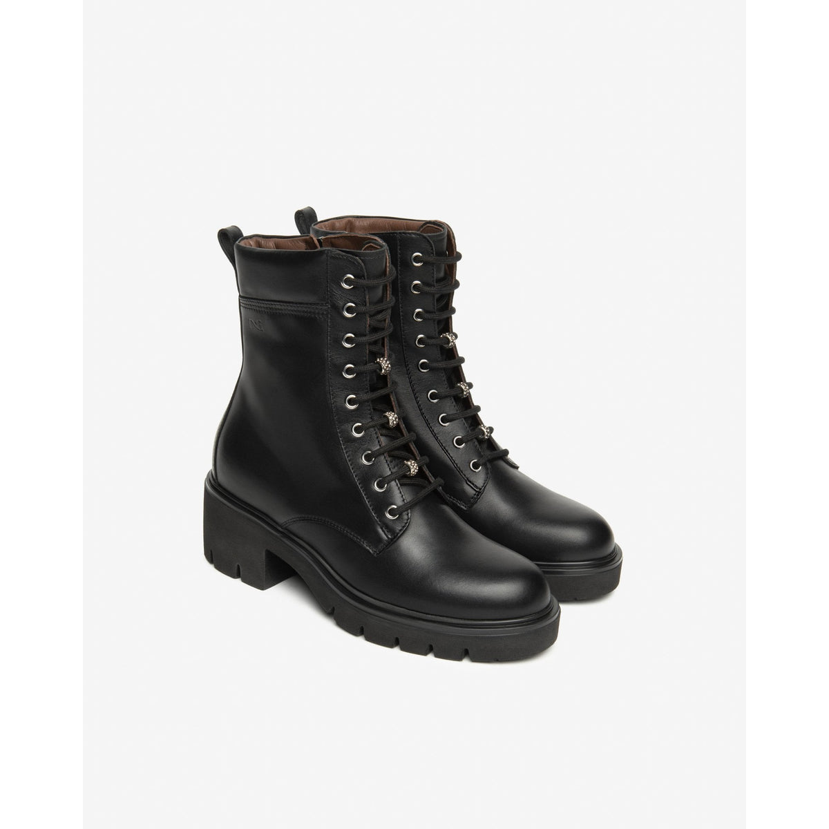 Leather Combat Boots