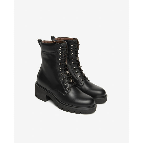 Leather Combat Boots