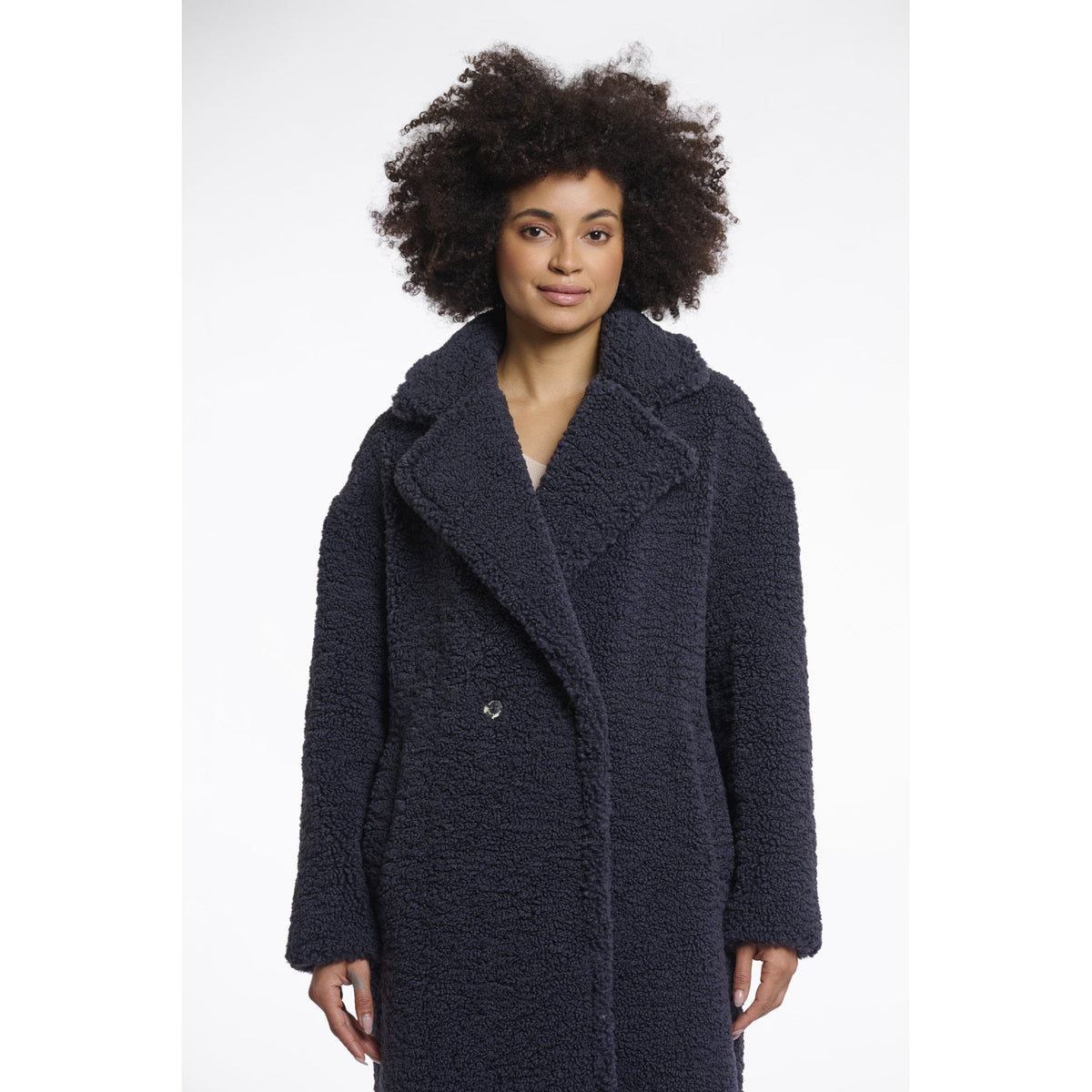 Elicia Teddy Double Breasted Coat