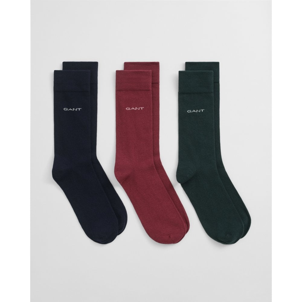 3-Pack Soft Cotton Socks
