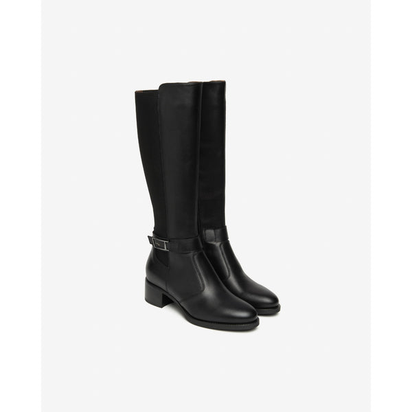 Long Leather Boots