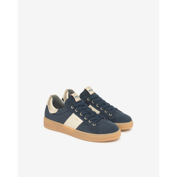 Suede and Leather Trainers
