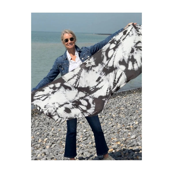 Toot Garook Wool/Modal digital Print Scarf