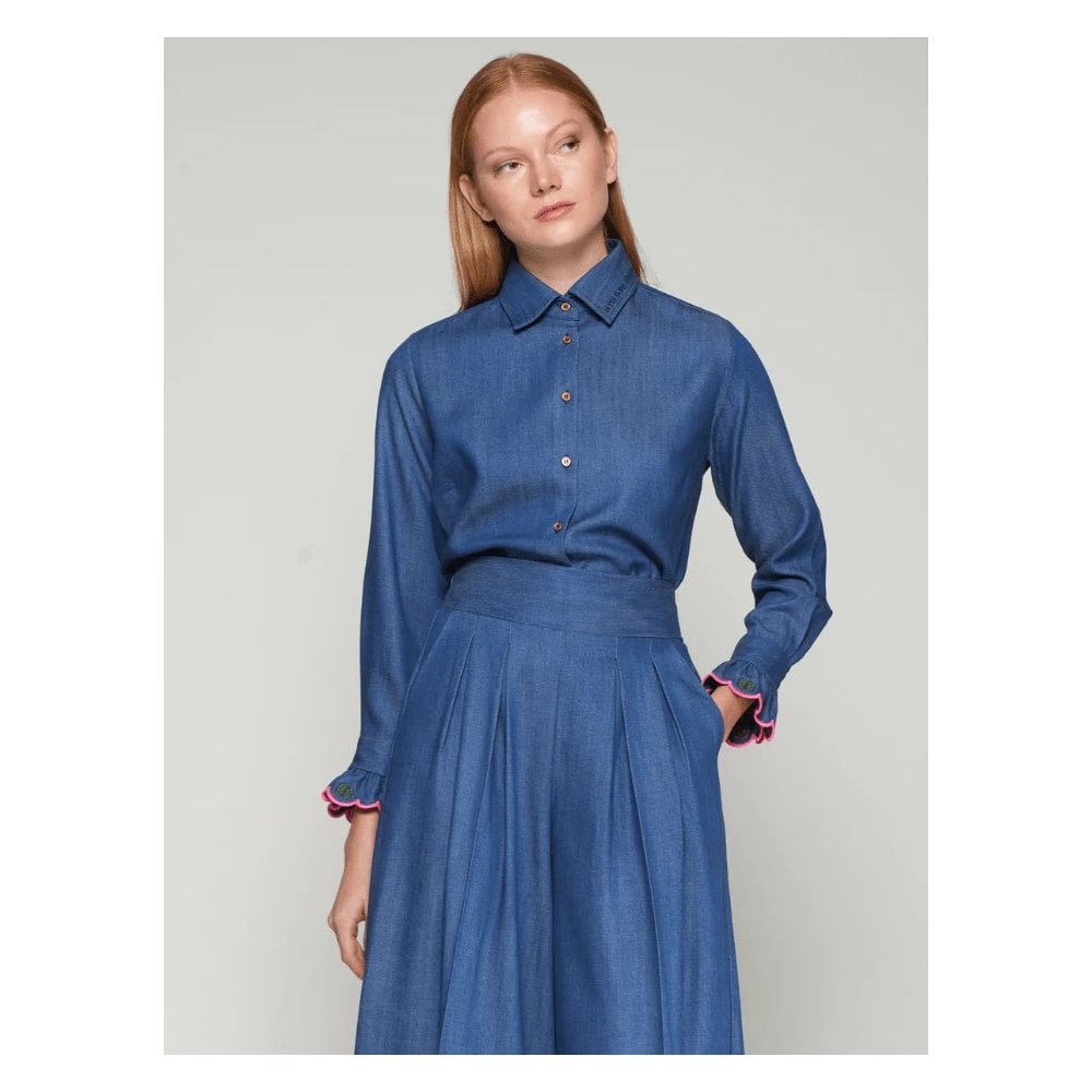 Alba Denim Wave Shirt