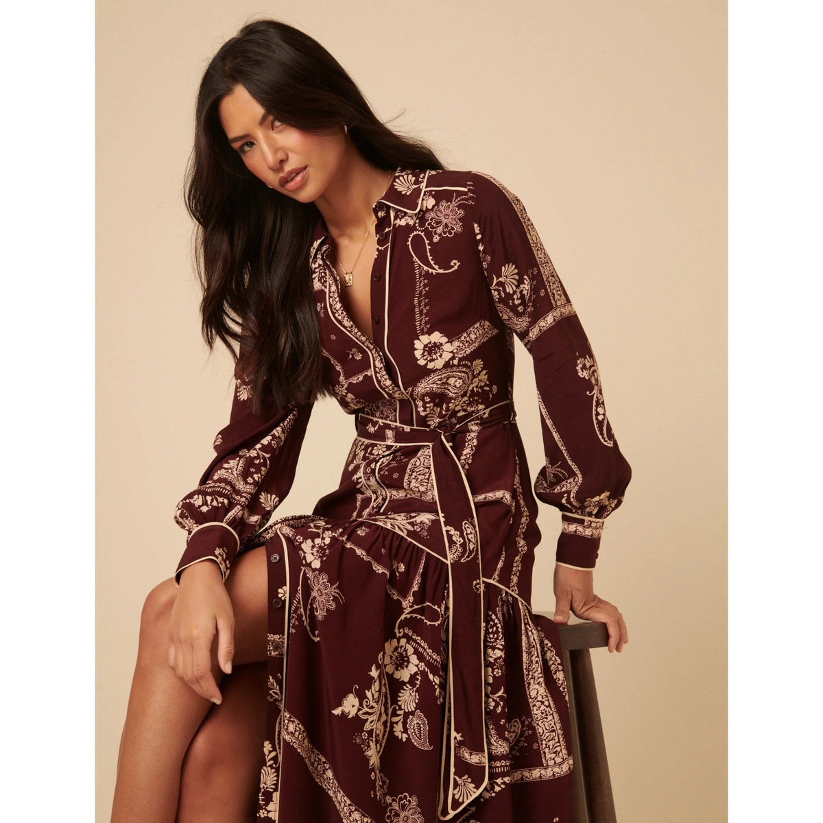 Brooklyn Midi Shirt Dress
