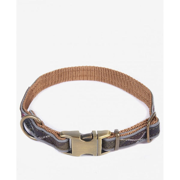 Reflective Tartan Dog Collar