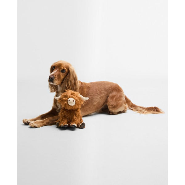 Highland Cow Dog Toy