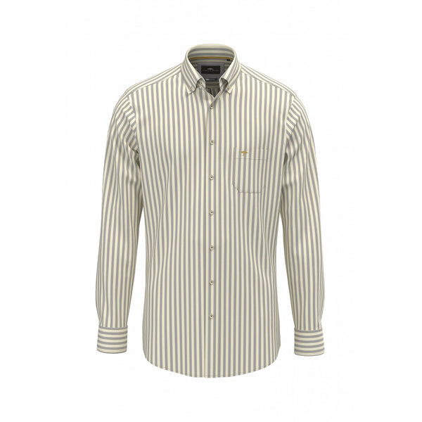 Washed Oxford Stripe Shirt