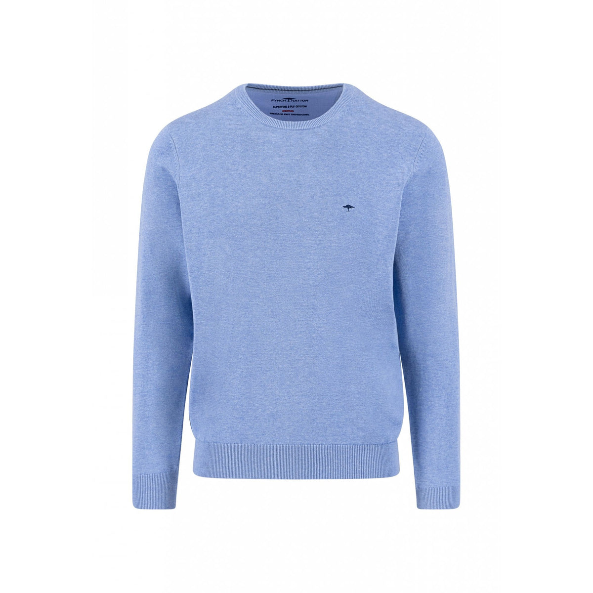 Crew Neck Fine Knit Sweater