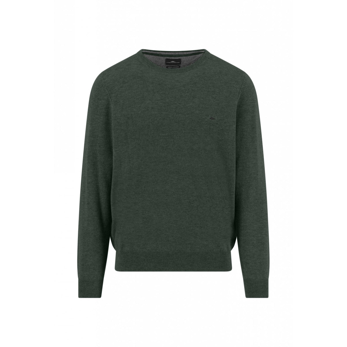 Merino Wool Cashmere Crewneck
