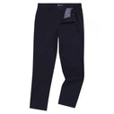 Straight Leg Cotton-Stretch Washed Chino
