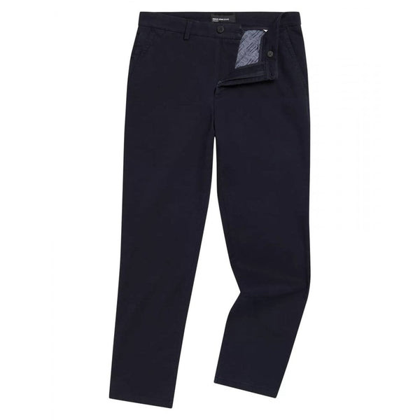 Straight Leg Cotton-Stretch Washed Chino