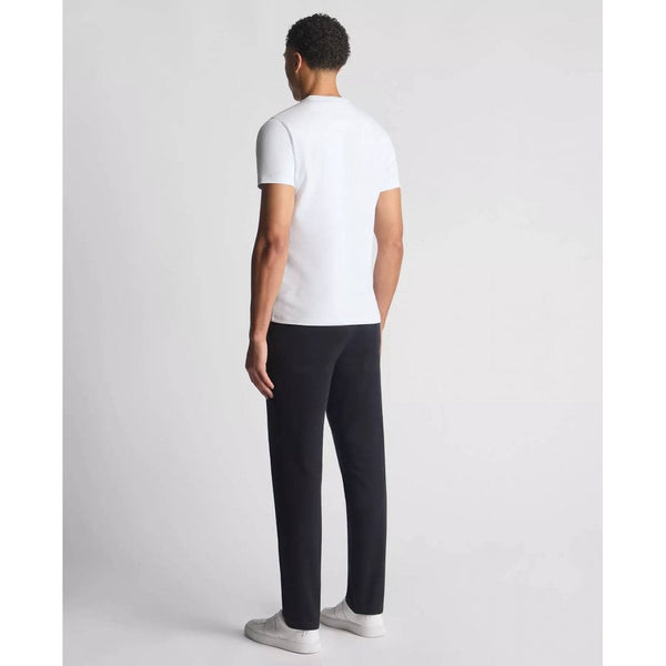Straight Leg Cotton-Stretch Washed Chino