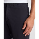 Straight Leg Cotton-Stretch Washed Chino
