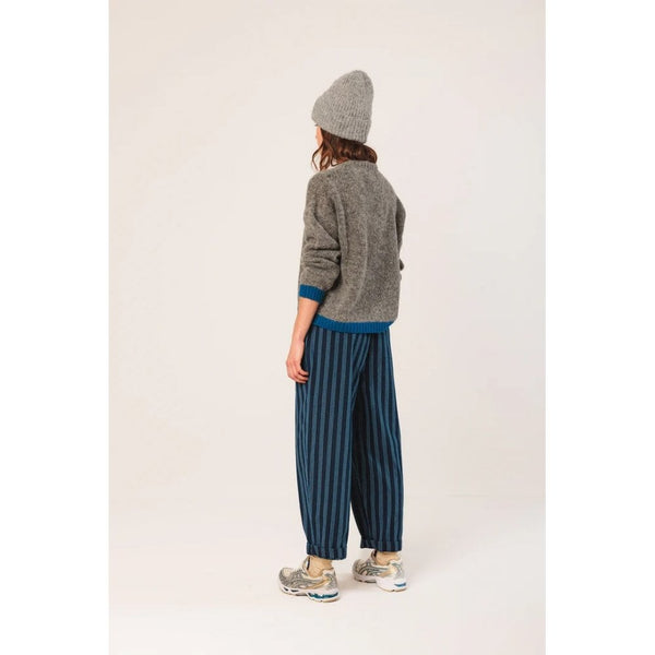 Bicolour Knitted Sweater