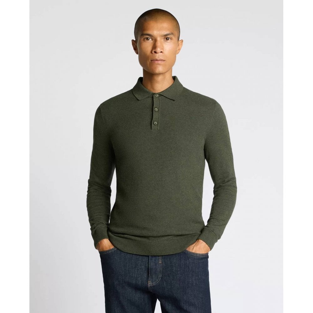 Cotton Interest Fabric Knit Polo
