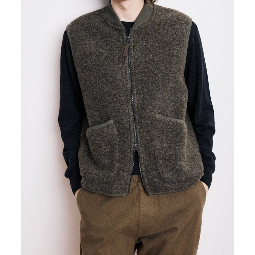 Boiled Wool Vest