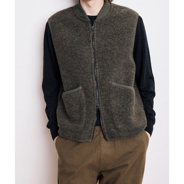 Boiled Wool Vest