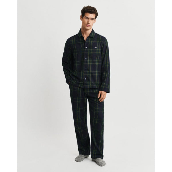 Flannel Checked Pajama Set Gift Box