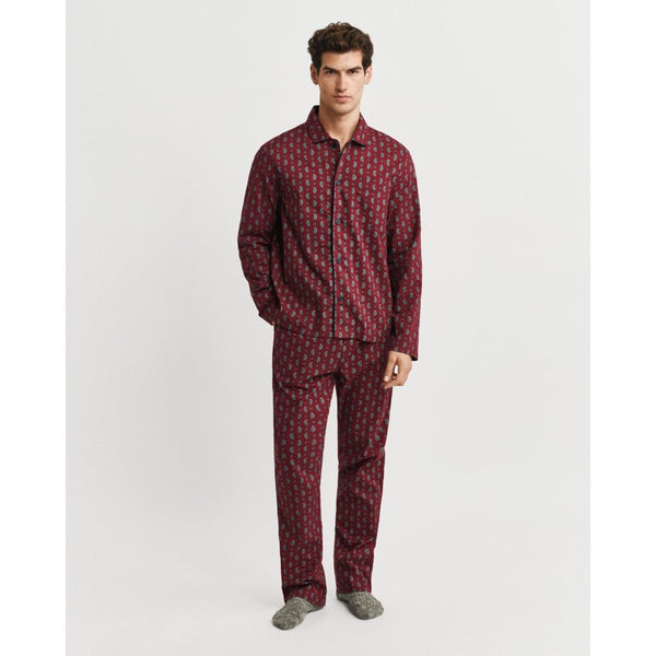 Paisley Print Pajama Set Gift Box