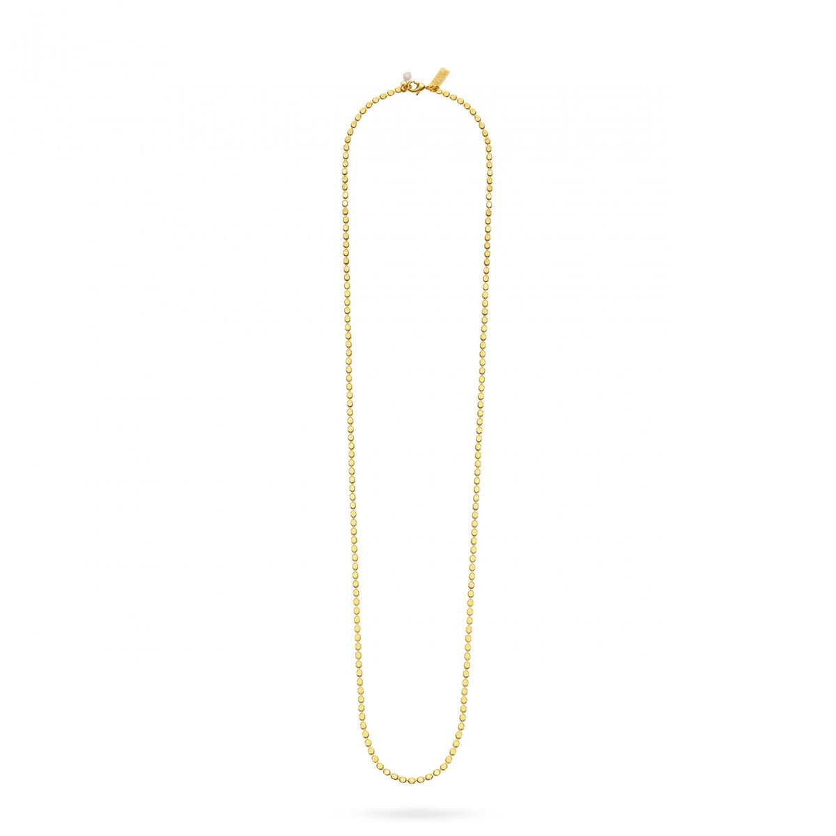 Dot Chain Long Necklace