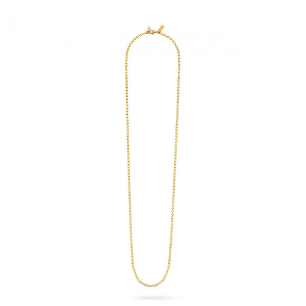 Dot Chain Long Necklace