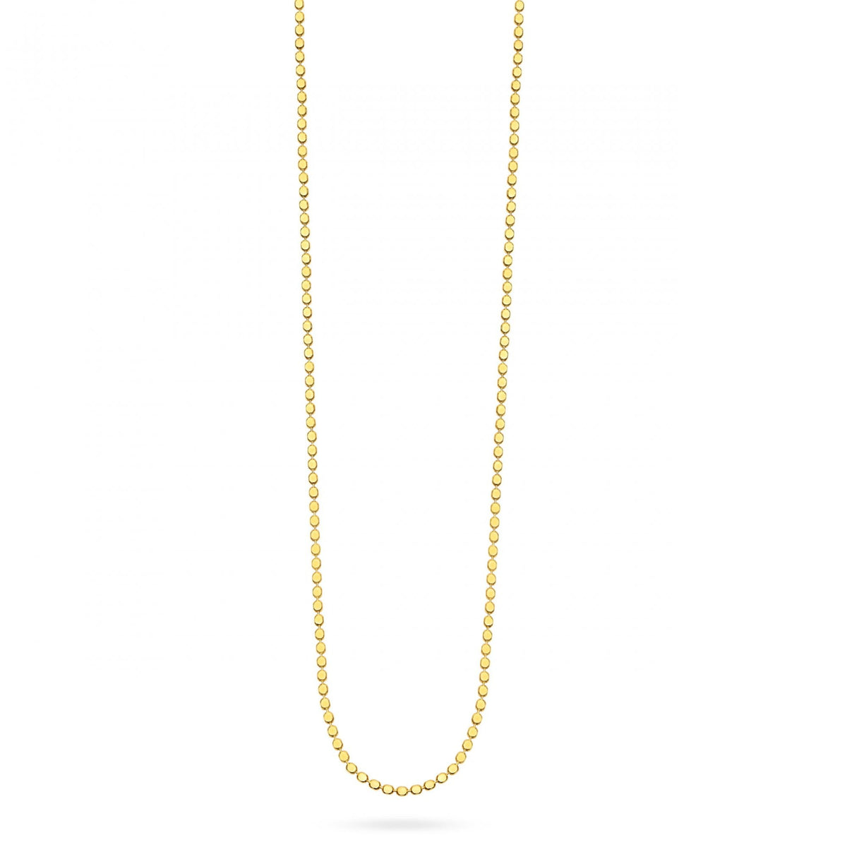 Dot Chain Long Necklace