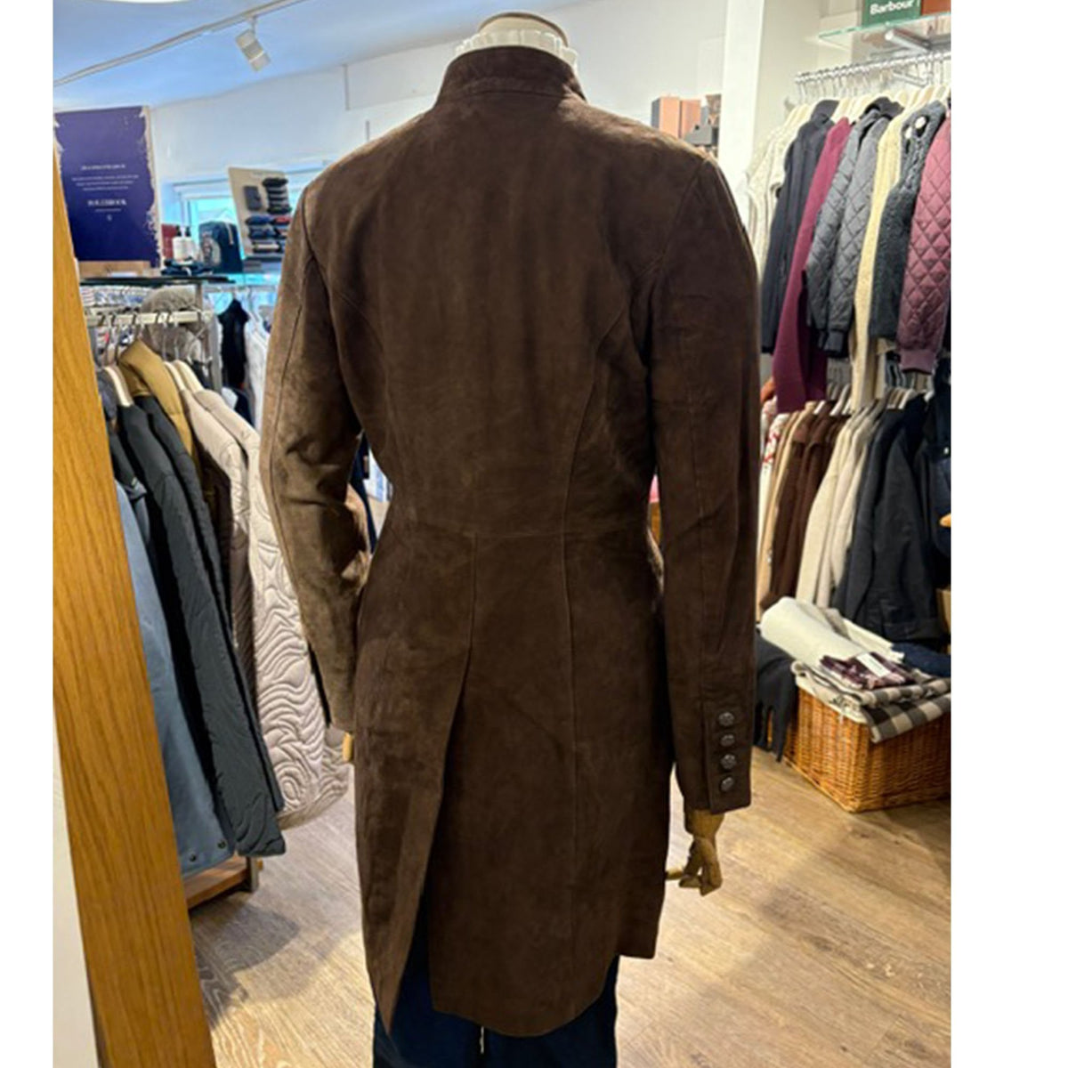 Long Suede Coat