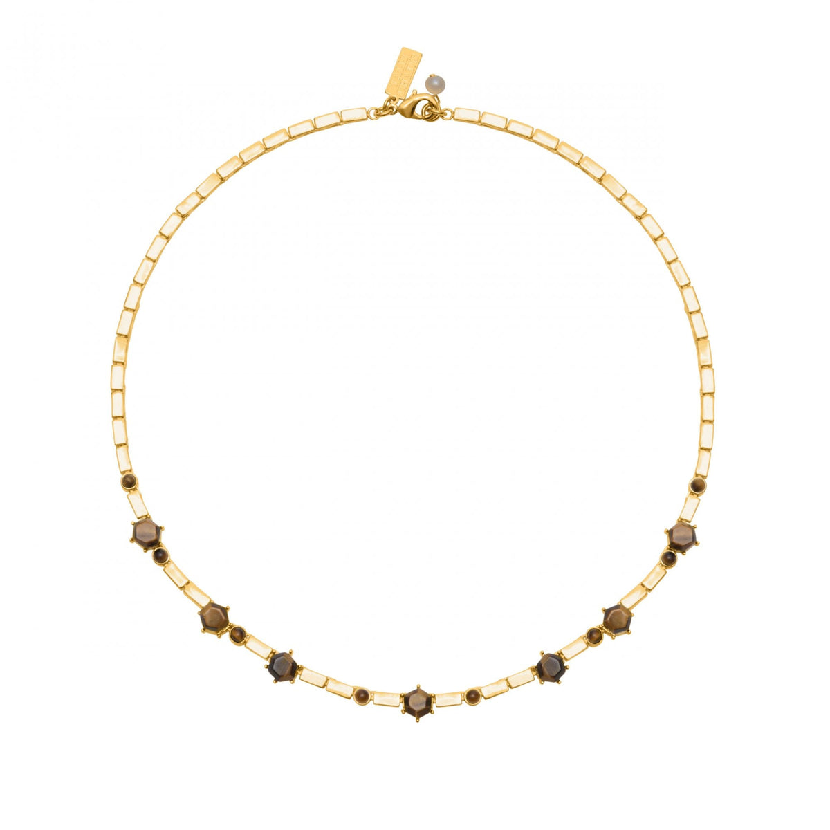 Los Angeles Choker- Tiger’s Eye