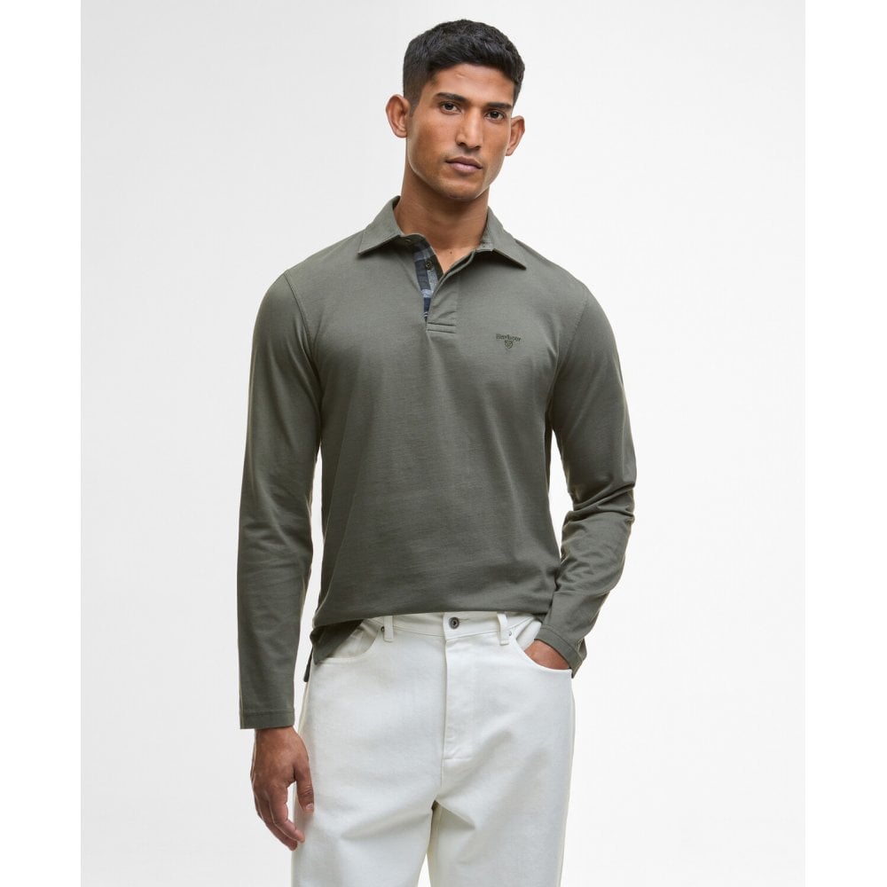 Margrove Long-Sleeved Tailored Polo Shirt