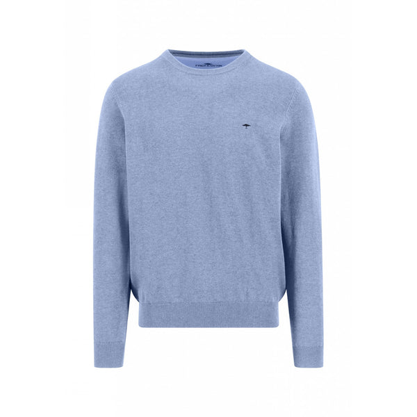 O-Neck Superfine Cotton Sweater