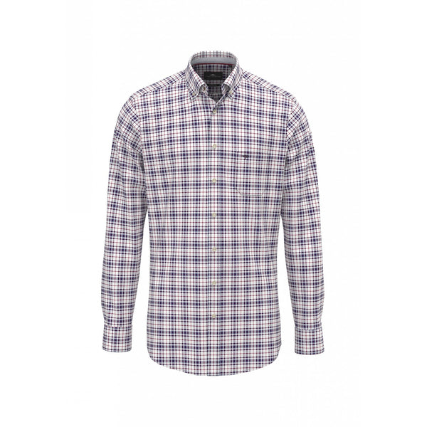 Washed Oxford Check Shirt