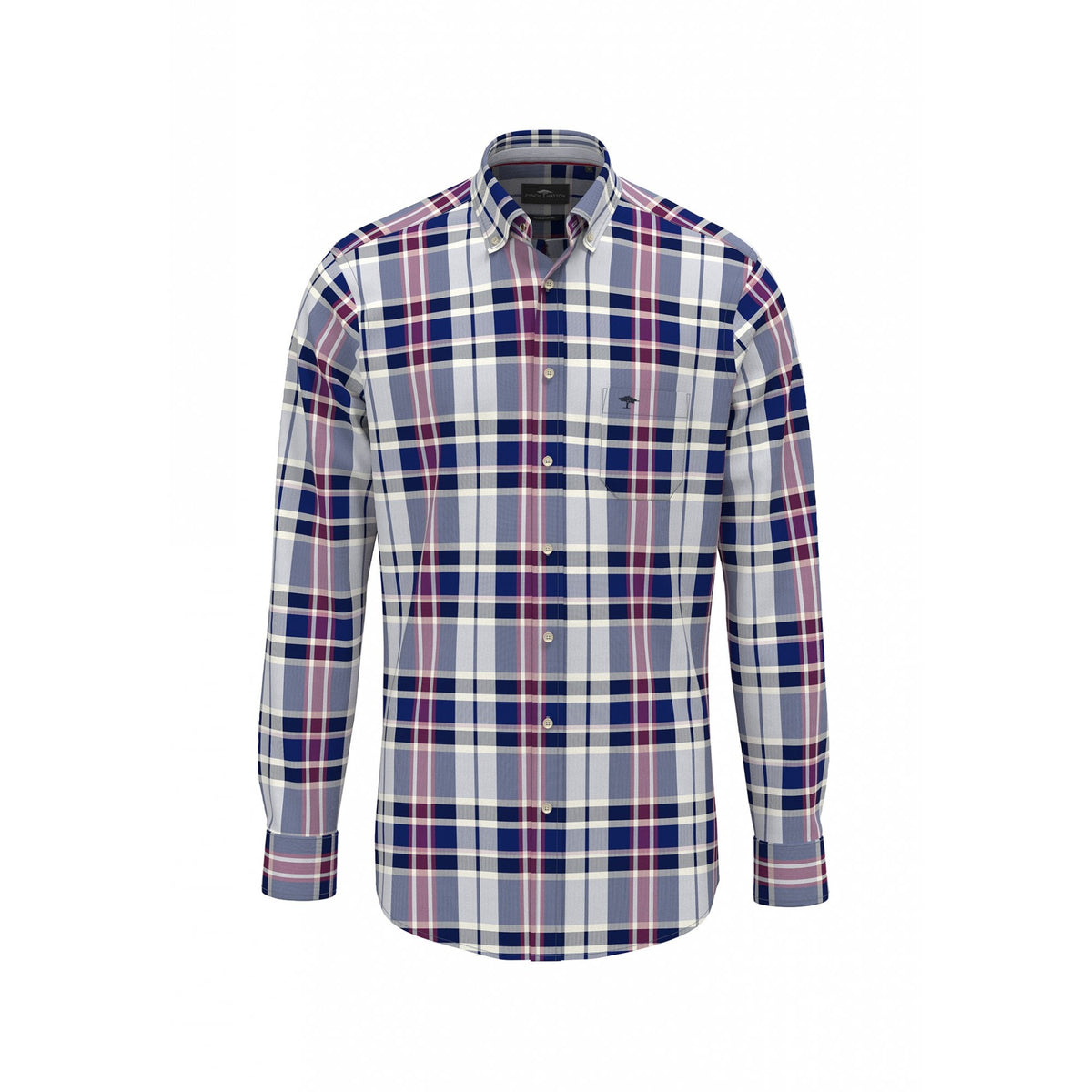 Washed Oxford Check Shirt