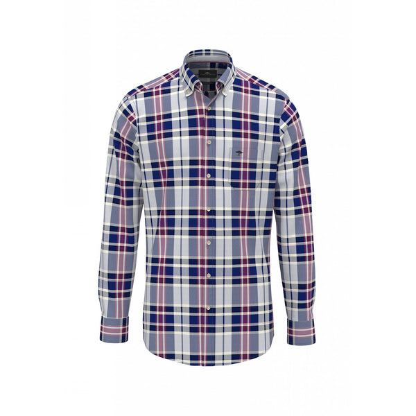 Washed Oxford Check Shirt