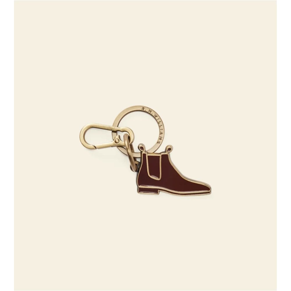 Boot Enamel Keyring