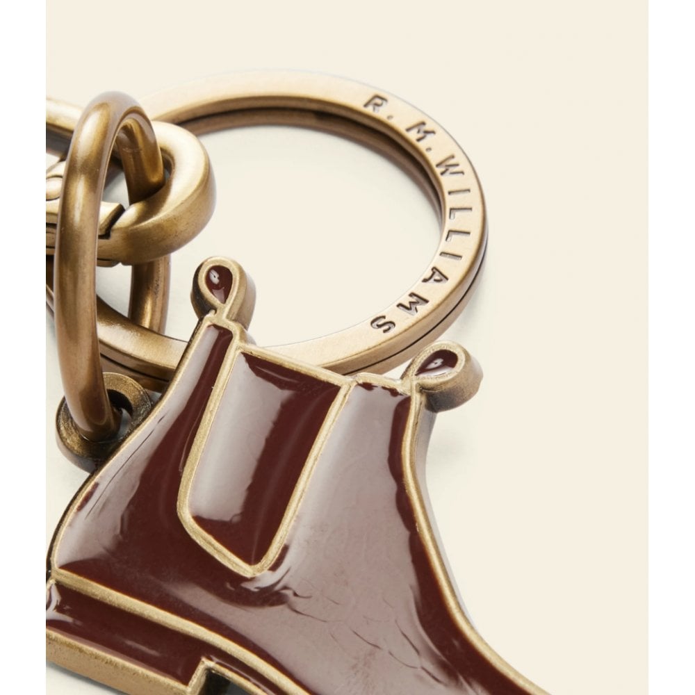 Boot Enamel Keyring