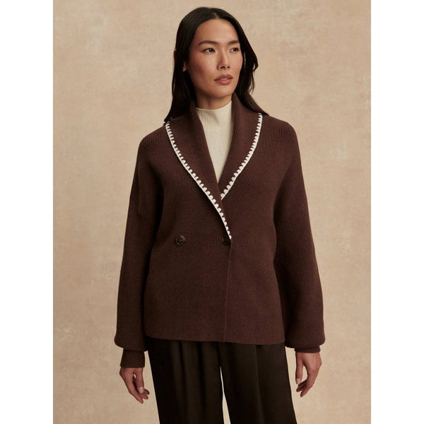 Totley Shawl Collar Knit